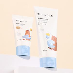 라운드랩 베이비 마일드 선크림 60ml x 수딩젤 150ml 2종 세트 SPF 50+ PA++++