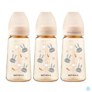 마더케이 신생아 아기 PPSU 젖병 트리플팩 토끼 280ml