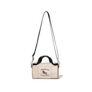 OIOI COLLECTION OLD GLORY MINI DUFFLE BAG IVORY 1217365