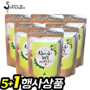 5+1 세명차 산미나리바질 씨앗차 30티백x6팩(총180T)