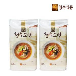 [ViPET]청수 포장국수소면 1.5KG 2개 / 30인분 멸치 비빔 잔치국수