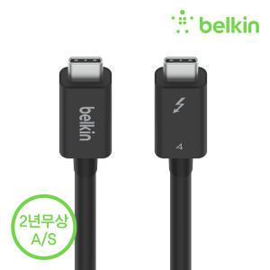 [벨킨] 썬더볼트 4 C타입 PD 100W 40Gbps 초고속 케이블 INZ003bt1M 아이폰 15 프로 호환