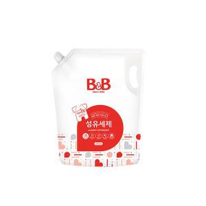 n비앤비 섬유세제 리필형 1800ml 1개 / 유아세제 젖병세정제 모음