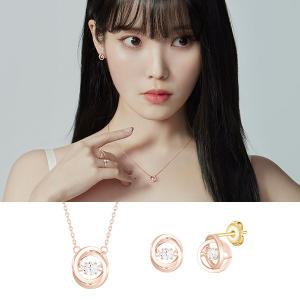 [아이유PICK] MIOELLO 14K 목걸이+귀걸이 세트 (SET-J0-0627)