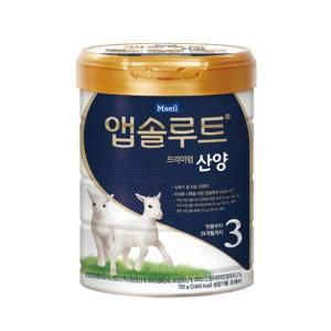 [매일] 앱솔루트 산양 분유 3단계 750g  1캔