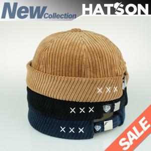 [햇츠온]H2134-014 HatsON 브랜드 남자 여자 겨울 사계절 와치캡 골덴 비니 챙없는 모자 AA