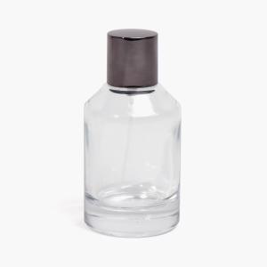 새로핸즈 클램프 타입 유리 향수공병 자르 유광 블랙실버 100ml