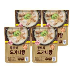 [오뚜기] 종로식 도가니탕 500g x 4개[30004075]