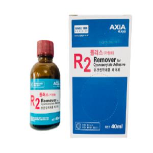 엑시아 AXIA 순간접착제 제거제 R-2 플러스 가정용 리무버 /40ml