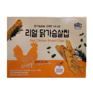 마마스초이스 리얼 닭가슴살칩 30g X 7개입 총 210g 코스트코