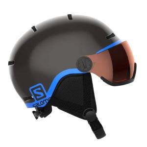 2223 SALOMON GROM VISOR BLACK 살로몬 아동 바이저 스키헬멧