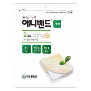 경동제약 애니밴드 기본형 10x10cm 2매 잘라쓰는타입