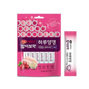 하림펫푸드 밥이보약 하루양갱 걱정없는 유리너리 56g /고양이 간식/캣 츄르