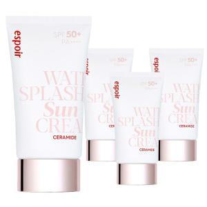 에스쁘아 워터 스플래쉬 선크림 세라마이드 60ml SPF50+ 4개