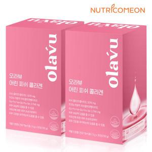 뉴트리커먼 오라뷰 어린 저분자 피쉬콜라겐 펩타이드 3270mg 2박스 EV0788