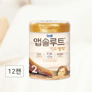 리뉴얼 앱솔루트 프리미엄 명작 2단계 800g 12캔 TD