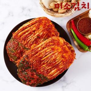 미소김치 국산 배추 포기김치 5kg -인증