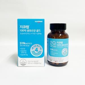 지큐랩 100억 생유산균 골드 500mg x 60캡슐 1박스-