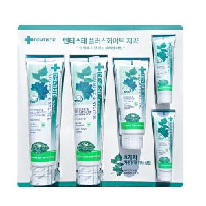 덴티스테 플러스 화이트 치약 세트 160g 2개 + 60g 1개 + 20g 2개