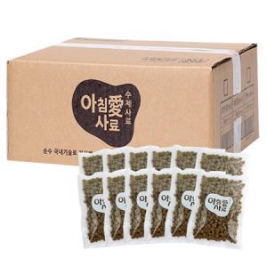 [사은증정] 아침애사료 한우 5kg(200g x 25팩) 말랑한 노견사료 소화잘되는 부드러운사료