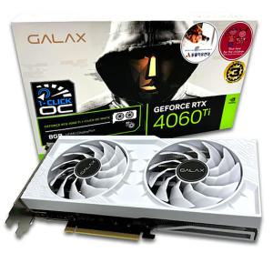 갤럭시 GALAX 지포스 RTX 4060 Ti WHITE OC D6 8GB