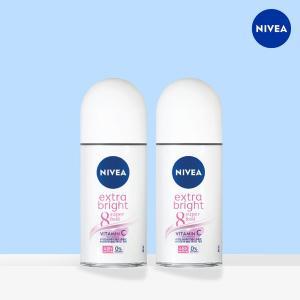 [기타]니베아 데오드란트 롤온 엑스트라 브라이트 50ml X 2개