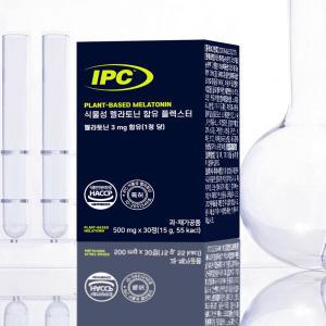 IPC 특허 받은 식물성 멜라토닌 3mg 함유 플렉스터