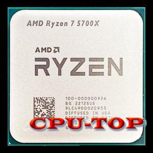 AMD Ryzen 7 5700X R7 3.4 GHz 8 코어 16  CPU 프로세서  7NM L3 = 32M 100-000000926 소켓  AM4 팬