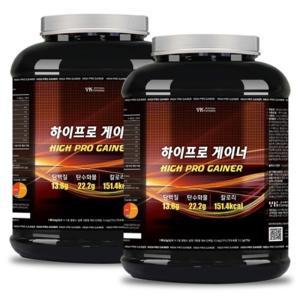 하이 프로 게이너 4KG X 2통 벌크업 헬스 단백질 보충제