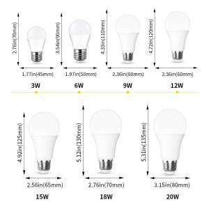 봄빌라 LED 저전압 조명 전구, E27 E14 B22 램프, DC12V 3W, 로트당 개