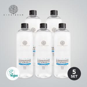 [아이너바움]비건인증 올인원 젖병세척기 식기세척기 세제 500ml 5세트