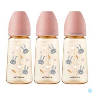 마더케이 신생아 PPSU 젖병 트리플팩 블라썸 280ml