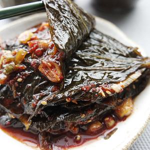 순창 양념 깻잎 장아찌 500g 국내산 원재료 밑반찬