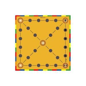 대형 윷말판 가로100cmX세로100cm 윷놀 놀이와행사 윷놀이 게임용품 운동회용품 명랑운동회