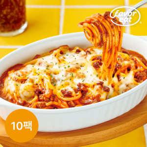 [페이보잇] 치즈폭탄 스파게티 미트토마토 340g 10팩