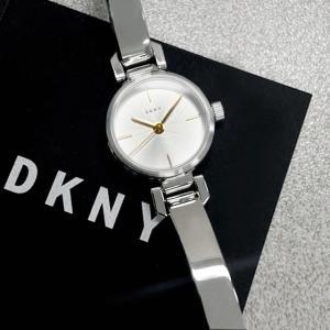 DKNY 메탈 손목 시계 여자 팔찌 뱅글 NY2627 실버