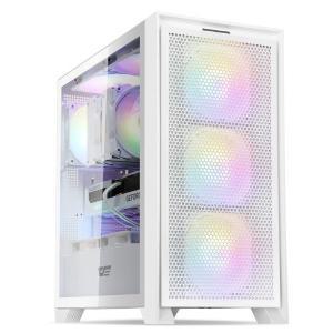 darkFlash DRX70 MESH RGB 강화유리 (화이트)