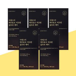 여에스더 맥주효모 비오틴 울트라케어 4g x 14포 x 5박스 독일산 맥주효모 아누카사과