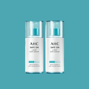 AHC 세이프온 라이트 선세럼 40ML 1개 SPF50+ PA++++ 기미 잡티 케어 비건