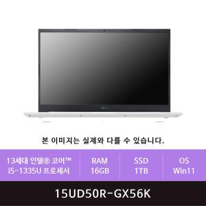 LG울트라 15UD50R-GX56K 8GB추가 / 1TB교체 / Win11 설치(zoaa)