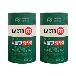 종근당건강 생유산균 락토핏 당케어 2g x 60포 x 2개 - BNS