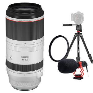 (컴온탑) 캐논 정품 RF 100-500mm F4.5-7.1L IS USM 렌즈 + 구매시 77mm 필터 & 포토리뷰 카메라용마이크 + 조비 삼각대 (정품등록 18만 상품권)