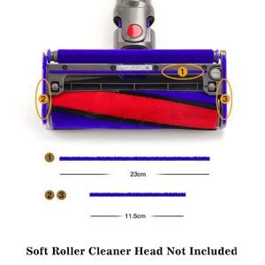 진공청소기 부품 다이슨 호환 V6 V7 V8 V10 V11 진공 청소기 소프트 롤러 헤드 교체 액세서리 부품에 대 한
