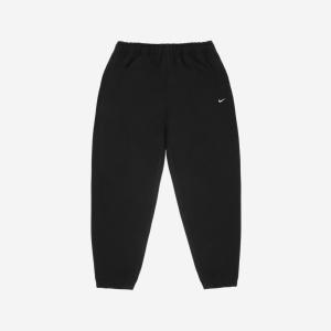 나이키 NRG 솔로 스우시 플리스 팬츠 블랙 - US/EU Nike Solo Swoosh Fleece Pants Black 풋살 러닝 테니스