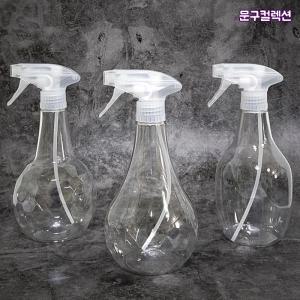 투명 분무기 330ml 550ml 700ml 물뿌리개 스프레이 원예 미용 헤어 소독분무기