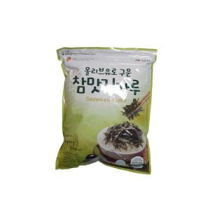 [케이푸드] 올리브유로 구운참맛김가루 1kg 조미김가루 비빔밥 주먹밥 국수용 대용량