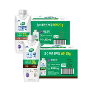 셀렉스 프로핏 웨이프로틴 드링크 초콜릿 + 아메리카노 330ml 12팩 + 12팩 (총 24팩)