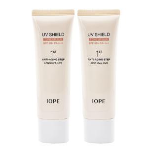 아이오페 유브이 쉴드 톤업 선 SPF50+ PA++++ 50ml x2개  a2-1