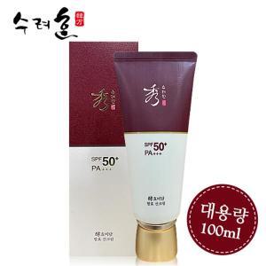 a수려한 효비담 발효 선크림 100ml SPF50+/대용량