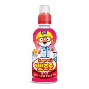 팔도 뽀로로 음료수 235ml 딸기 1개 (낱개)